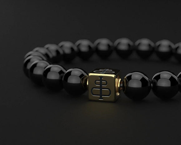 Onyx Bead Bracelet