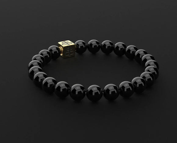 Onyx Bead Bracelet